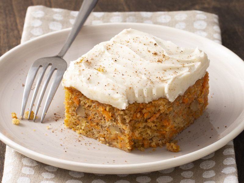  Spiced Sweet Potato Snack Cake with Nutmeg Cream Cheese Frosting